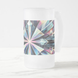 Quantum Verse - Prismatisches Sternexplosion-Glas Mattglas Bierglas
