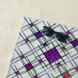 Quantum Weave Strandtuch