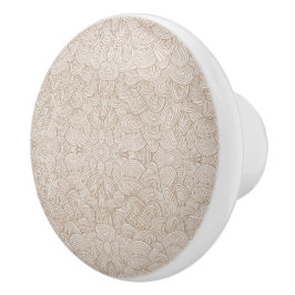 Quantumn Weave - Warm Neutral Keramikknauf
