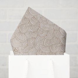 Quantumn Weave - Warm Neutral Seidenpapier