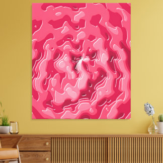 Quantumphysics Mathematical Pattern  Leinwanddruck