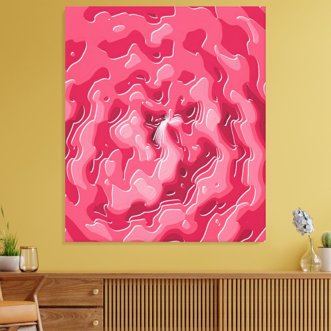 Quantumphysics Mathematical Pattern  Leinwanddruck (Insitu (Wohnzimmer))