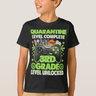 Quarantäne 3. Stufe ungesperrt zurück zur Schule T-Shirt