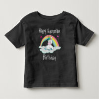 Quarantäne Birthday Unicorn Regenbogen