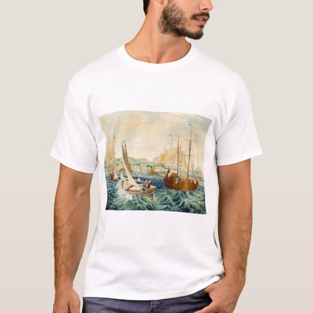 Quarantäne, Insel Staten 1833 T-Shirt (Vorderseite)
