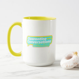 Quarantäne-Konversationen COVID-19 Tasse