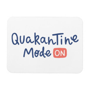 Quarantäne-Modus Ein Magnet
