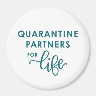 Quarantäne-Partner für das Leben | Coronavirus Magnet