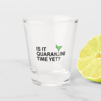 Quarantäne-Shot-Glas Schnapsglas