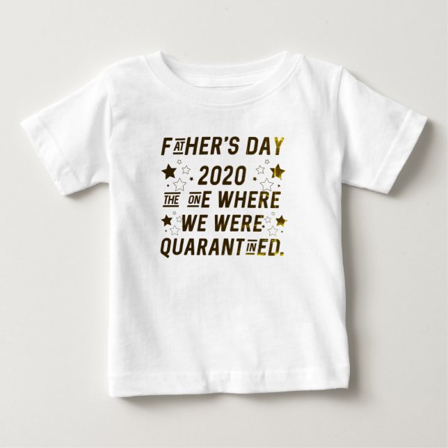 Quarantänetag für Babys Baby T-shirt (Vorderseite)