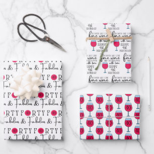 Quarante et fabuleux feuilles d'enveloppement d'an