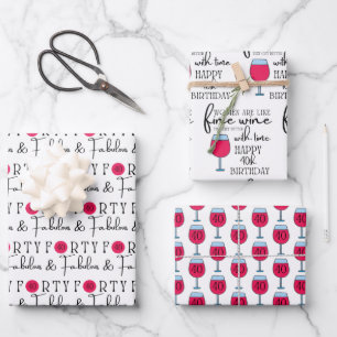 Quarante et fabuleux feuilles d'enveloppement d'an