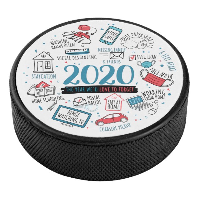 Quarantine 2020 Family Activities Eishockey Puck (3/4)