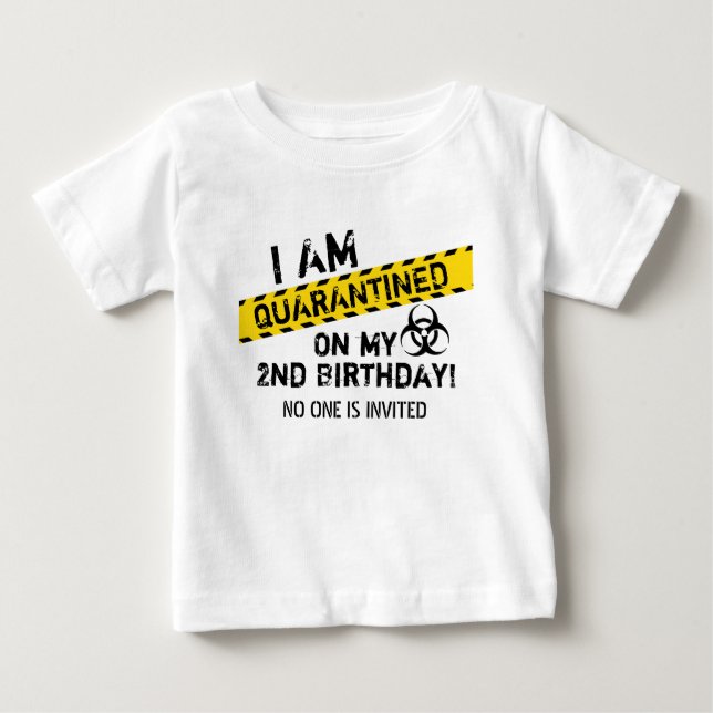 Quarantine Baby T-shirt (Vorderseite)