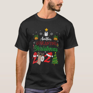 Quarantine Matching Family Xmas Pajama Merry Chris T-Shirt