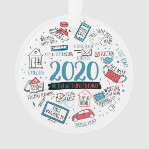 Quarantine Noël 2020 Rester à la maison Commémorat