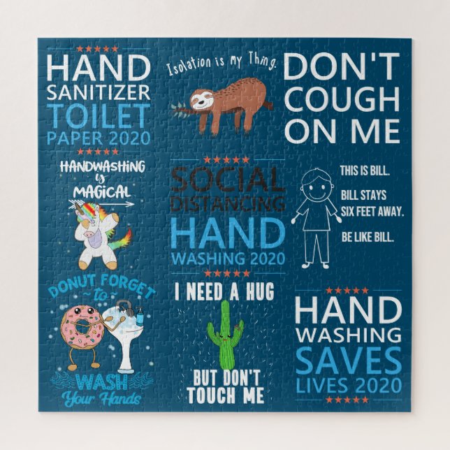 Quarantine Quotes Social Distancing Handwashing (Vertikal)