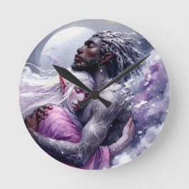 Quaraun & BoomFuzzy - Embrace Runde Wanduhr