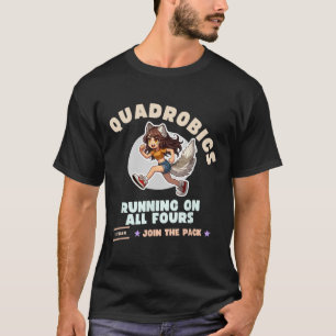 Quardrobics Therian Gear für Teenager Tween Girl F T-Shirt