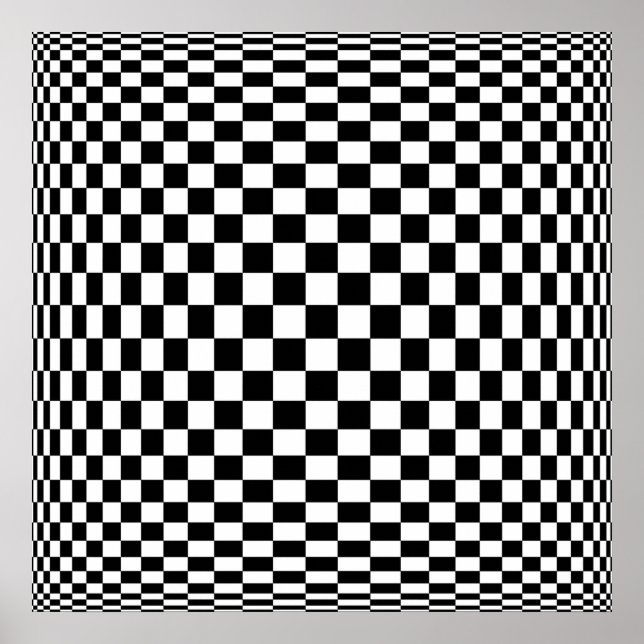 Quark Op Art Poster (Vorne)