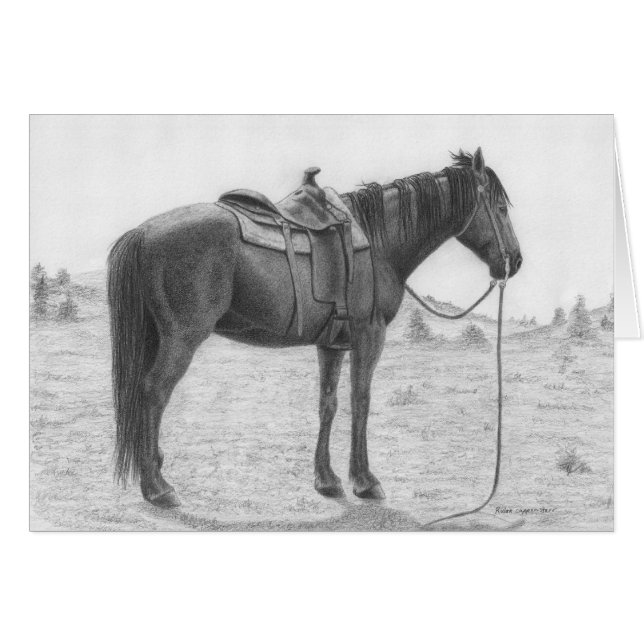 Quart Cheval Repose (Devant horizontal)