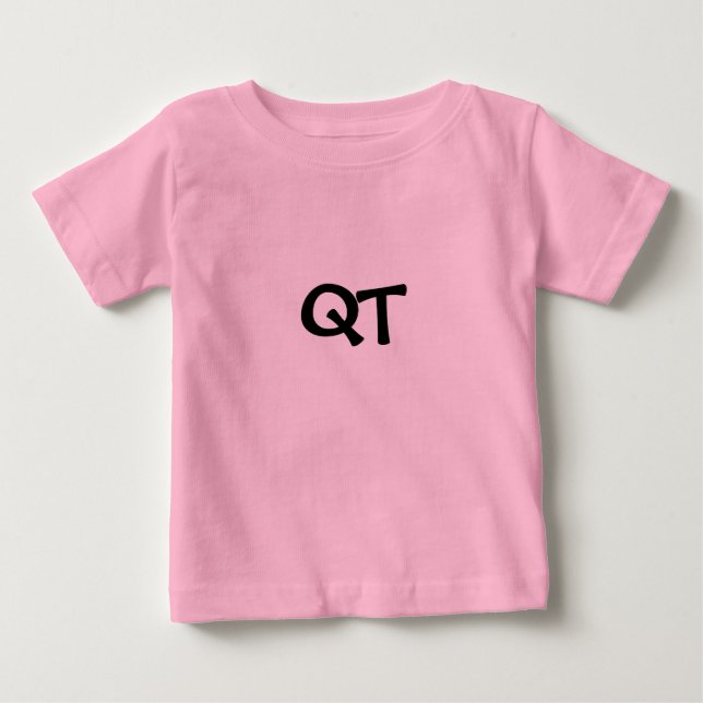 Quart (Süsse) Baby T-shirt (Vorderseite)