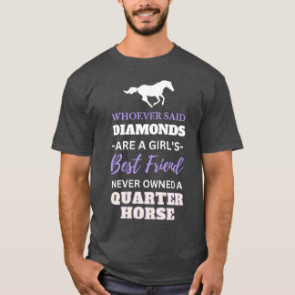 Quarter Horse Friend lustig T-Shirt