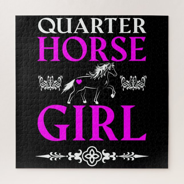 Quarter Horse Girl (Vertikal)