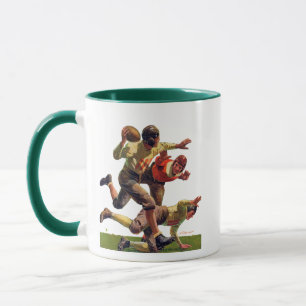 Quarterback-Durchlauf Tasse