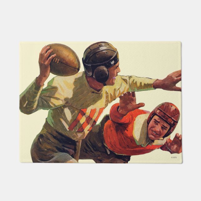 Quarterback-Pass Fußmatte (Vorderseite)