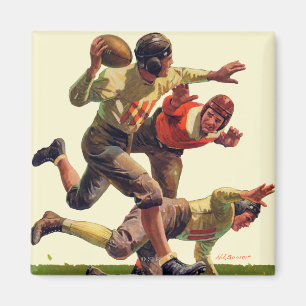 Quarterback-Pass Magnet