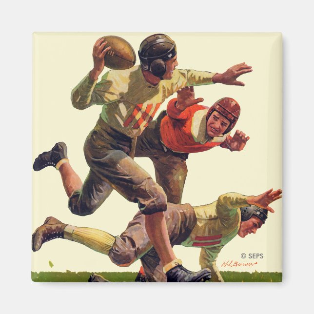 Quarterback-Pass Magnet (Vorne)