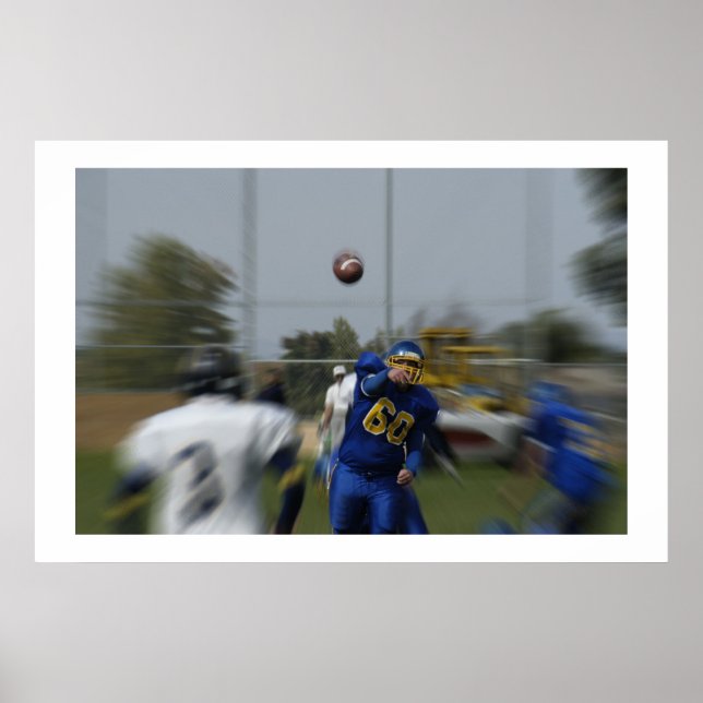 Quarterback Poster (Vorne)