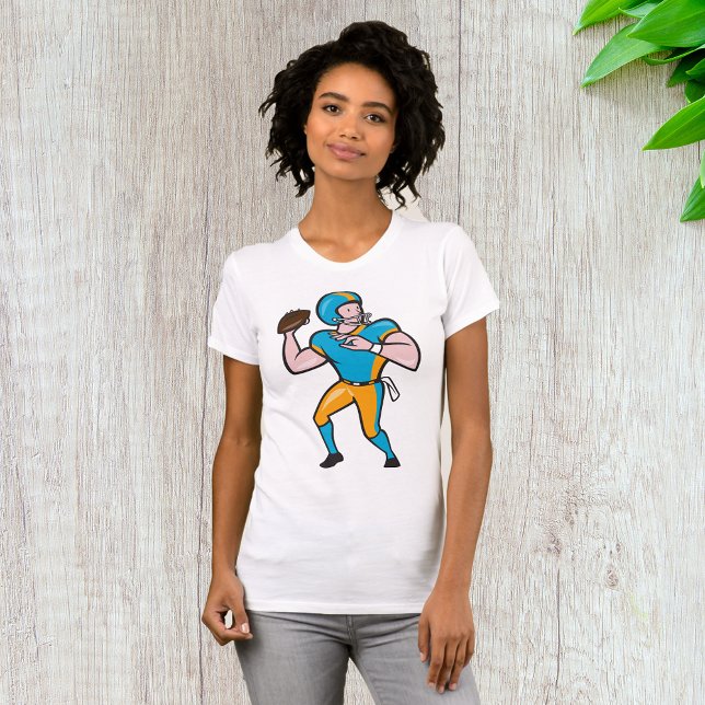Quarterback Womens T - Shirt (Von Creator hochgeladen)