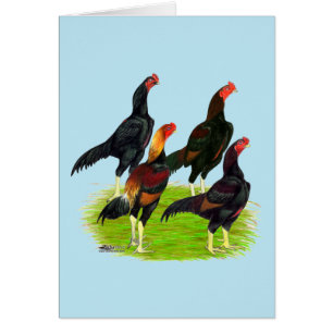 Quartet de jeu oriental Fowl