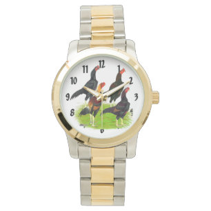 Quartett "Oriental Game Fowl" Armbanduhr