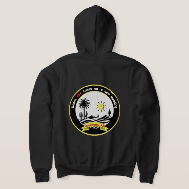 Quartzsite zippered Hoodie (AblageHinten)