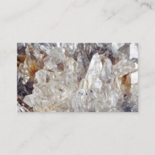 Quarz Crystal Business Cards löschen Visitenkarte