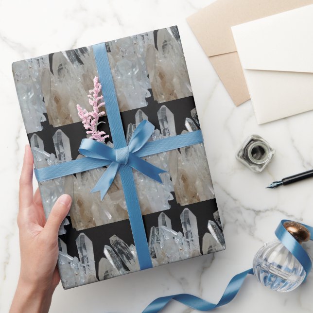 Quarzcluster Geschenkpapier (Schenken)