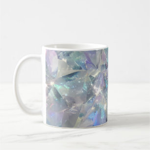Quarzkristall - Funkelnd Muster Kaffeetasse