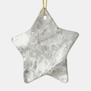 Quarzkristall Zen Liebe Heilstein Glitzern Keramik Ornament
