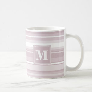 Quarzstreifen der Monogramm-Rose Kaffeetasse