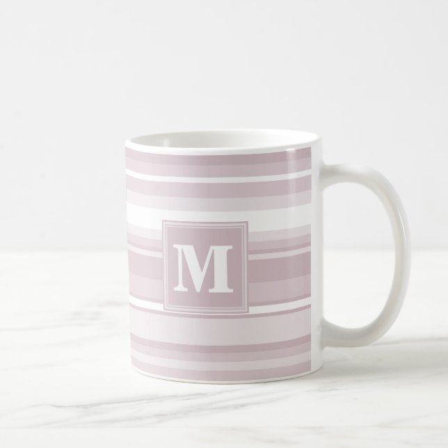 Quarzstreifen der Monogramm-Rose Kaffeetasse (Rechts)