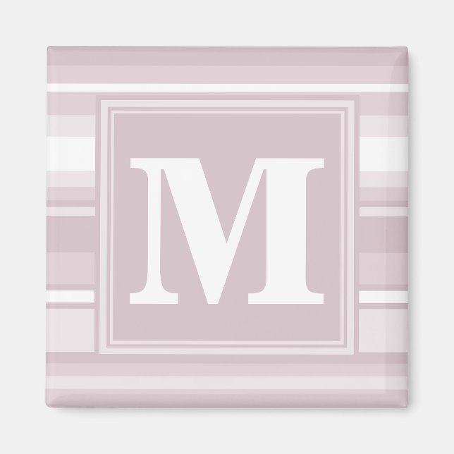 Quarzstreifen der Monogramm-Rose Magnet (Vorne)