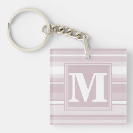 Quarzstreifen der Monogramm-Rose Schlüsselanhänger