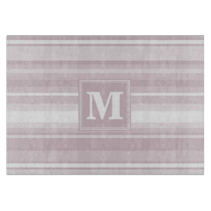 Quarzstreifen der Monogramm-Rose Schneidebrett