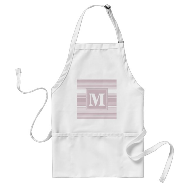 Quarzstreifen der Monogramm-Rose Schürze (Vorne)