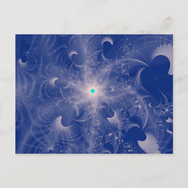 Quasar Postkarte (Vorderseite)