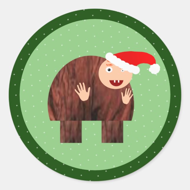 Quasimodo Snowflake Stickers (Vorderseite)