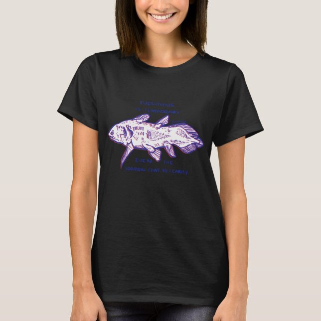 Quastenflosser T-Shirt (Vorderseite)